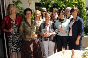 Anne-Gret mit ihren Zontian Freundinnen