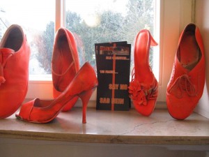 Schuhe a.d.Fensterbank